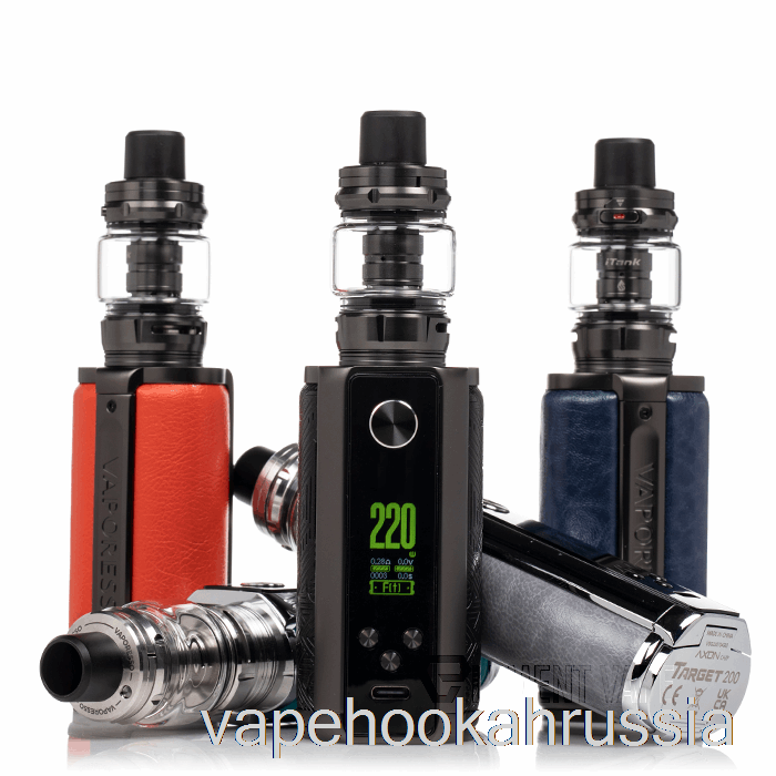 Стартовый набор Vape Juice Vapesso Target 200 [itank 2] кремово-розовый